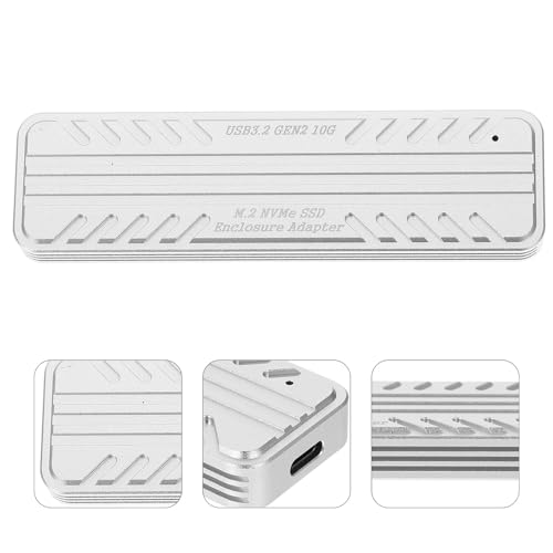 Caja externa para SSD NVMe de aleación de aluminio miniatura 6