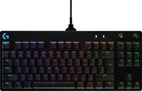 Logitech G Pro X Mechanical Keyboard with GX Red Linear Switches QWERTY US International gx_Red