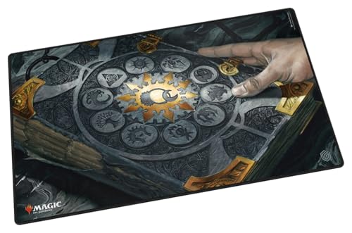 Play-Mat MTG Guild Summit Tome of The Guildpact, Color Negro