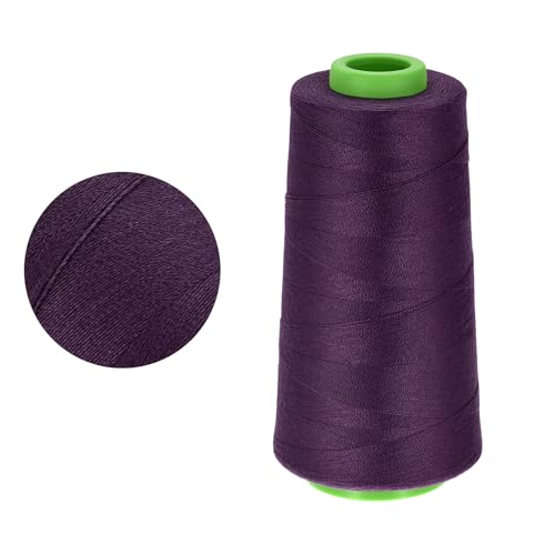 Hilo de coser de poliéster 0.3mm x 1500 yardas morado miniatura 2
