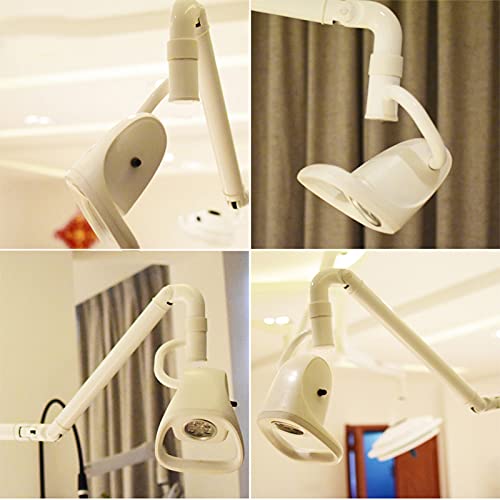 Lampa do badań medycznych – naścienna lampa chirurgiczna LED do ginekologii i ortopedii, bezcieniowe światło mikrochirurgiczne