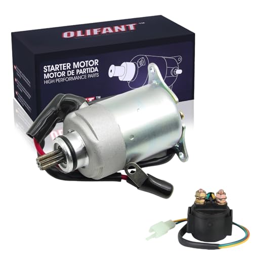Starter Motor for 125cc 150cc Moped Scooter 4 Stroke GY6 Chinese 152QMI 157QMJ Taotao Baja SUNL Tank Roketa Jonway Baotian by OLIFANT - Used condition - US$21.41
