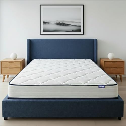 VOXY 20cm (8) Bonnell Spring Mattress | Affordable Comfort & Support | 5 Years Warranty | Mattress in a Box Singapore (Super Single 20.0 20 Centimetres)