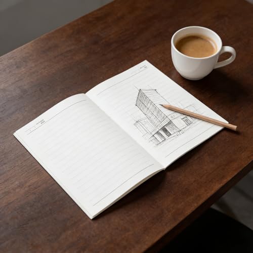 Carnets de composition A5 kraft pour structurer vos notes de bureau et de maison - 7