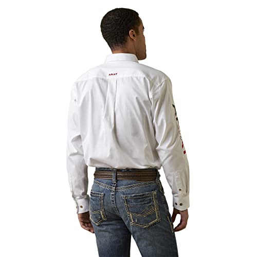 Image of ARIAT Team Logo Twill Classic Fit Shirt