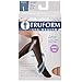 Truform Sheer Compression Stockings, 15-20 mmHg, Women's Knee High Length, Open Toe, 20 Denier, Nude, Small