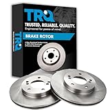 TRQ Front Brake Rotors Set Vented Compatible with 1997-2001 Acura Integra 1991-1995 Legend 1996-1998 RL TL Honda CR-V 1995-1998 Odyssey Prelude 1996-1999 Isuzu Oasis