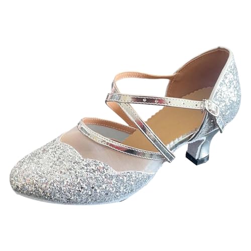 Talon femme chaussure mariage avec bride cheville style flamenco classique