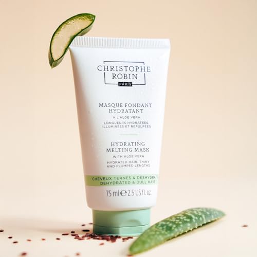 Christophe Robin Hydrating Melting Mask With Aloe Vera Maschera Idratante Per Capelli Secchi 75 Ml - 6
