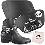 SULPO Stiefelformer - Stiefelhalter für Stiefel - Stiefelspanner Damen und Herren - Wiederverwendbar Schuhspanner 6 Paare 4 Zoll