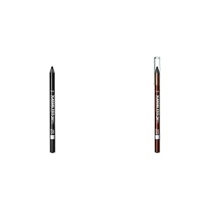 Rimmel Scandaleyes Waterproof Gel Eye Liner Pencil Black Scandaleyes 24hr waterproof eyeliner Brown Pack of 1