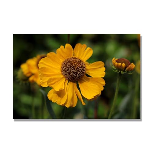 Tableau mural decoration salon floral pour raviver un mur vide et sans vie