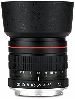 Lightdow 85mm F1.8 Medium Telephoto Manual Focus Full Frame Portrait Lens for Canon EOS Rebel T8i T7i T7 T6 T3i T2i 4000D 2000D 1300D 850D 800D 600D 550D 90D 80D 77D 70D 50D 6D 5D etc