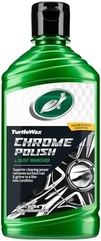 Turtle Wax Liquid Chrome Polish & Rust Remover, 12 Fl Oz
