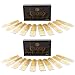 Cecilio Alto Saxophone Reeds, TWO 10-pack with Individual Plastic Case (Total of 20 Reeds), Strength Size 2.5