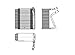 TYC 97132 Volvo Replacement Evaporator