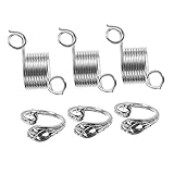 Anneaux de boucle de tricot - vous pouvez également les porter à votre doigt comme une décoration exquise tout en les regardant directement, ajoutant de la couleur à votre beauté, outil de couture