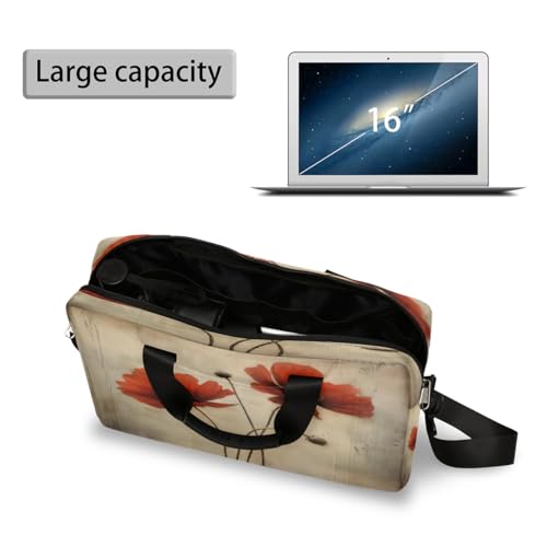 Maletín vintage para laptop 15.6 a 16 pulgadas miniatura 4