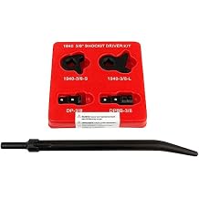LTI TOOLS Crow Foot Socket Wrench Set 3/8" LT1940, Kentucky Kicker Shockit Driver Kit