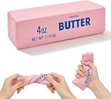 Butter Squishy,Jouets Anti Stress en Forme de Bâtonnets Beurre,Ultra Doux et à Lent, Fidget Squeeze Toy, Beurre Squishy Stick pour Enfant Antistress (Rose)