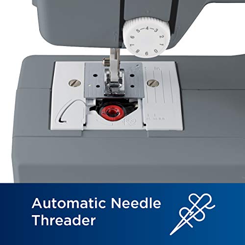 Image of Brother RLX3817G Full Size 17 Stitch Sewing Machine Grey,Refurbished