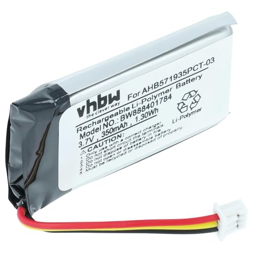 vhbw Batterie Compatible avec Sennheiser Flex RS 2000, RS 5000 amplificateur stéréo, HiFi (280mAh, 3,7V, Li-polymère)