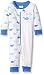 The Children's Place Baby Dad Whale Stretchy Pajamas, Simply White, 6-9 Months