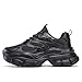Womems Walking Shoes Running Tennis Fashion Sneakers Athletic Gym Workout Comfortable Breathable Lightweight Black