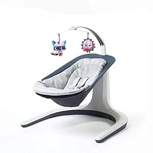 Tiny Love Nature’s Way Bounce and Sway, Schommelstoel, Handmatige Wipstoel (grijs)