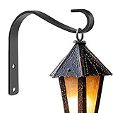 Aus Eisen. Rostfreie Oberfläche, massive Ausführung, schicke schwarze Oberfläche.