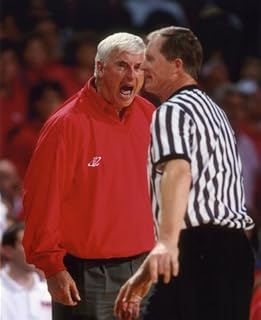 BOBBY KNIGHT INDIANA HOOSIERS 8X10 SPORTS ACTION PHOTO (4)Q