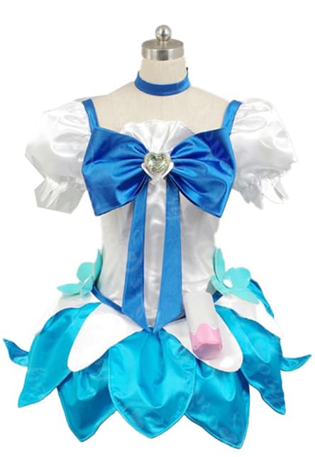 Amazon.co.jp: キュアマリンコスプレ衣装 スーパープリキュア cosplay