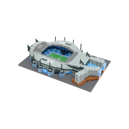 FOCO Officially Licensed Manchester City FC Etihad BRXLZ Stadium 3D Bricks Construction Toy Model