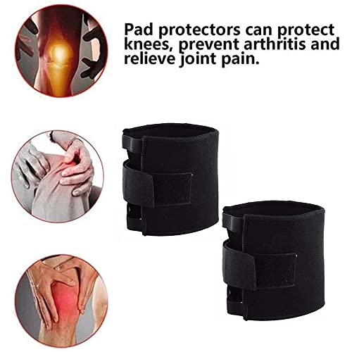 2Pcs Pressure Point Brace Relieve Acupressure Leg Sciatica,Therapy Knee Recovery Pad Brace Leg Knee Back Pain Relief Magic Leg Pad,Adjustable Compression Magnetic Therapy Knee Recovery Pad, Fit For Men & Women #TOP5