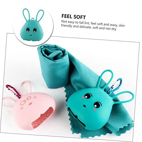 Toalla deportiva fría para ejercicio intenso con funda 4