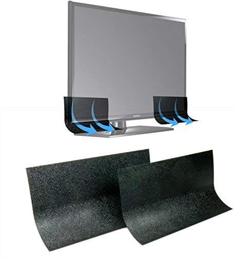 TV Speaker Passive Amplifier Set. Redirect Home Theater Sound Toward You Not The Floor Without a Costly Soundbar. Improve Sound Clarity. Great Gift Idea for Mom, Dad, Audiophiles and Seniors.