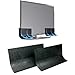 TV Speaker Passive Amplifier Set: Redirect Home Theater Sound Toward You, Not the Floor Without a Costly Soundbar. Improve Sound Clarity. Great Gift Idea for Mom, Dad, Audiophiles & Seniors