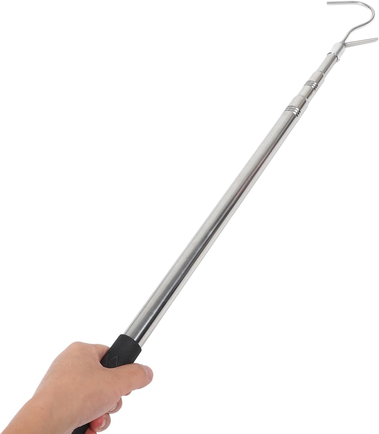 Rv Awning Opener Adjustable Telescoping Pull Rod Portable Awning Reach Tool for Tent Camping Sunshade Extension for Easy Use and Compact Storage