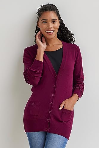 Image of Fair Indigo Fair Trade Organic Boyfriend Cardigan