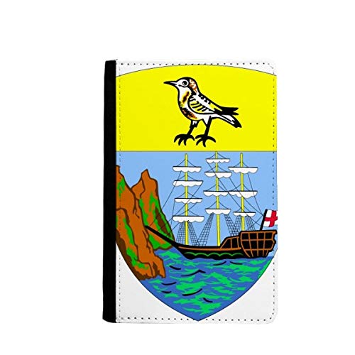Portefeuille de voyage Sainte-Hélène multicolore pour globetrotteurs