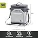 CORE Magnetic Leak Proof 36 Can Soft Cooler with Waterproof Zipper | Insulated Bag Portable Ice Chest Box | Best Soft Cooler for Food & Beverages for Tailgating, Car Camping, and Family Beach Picnics