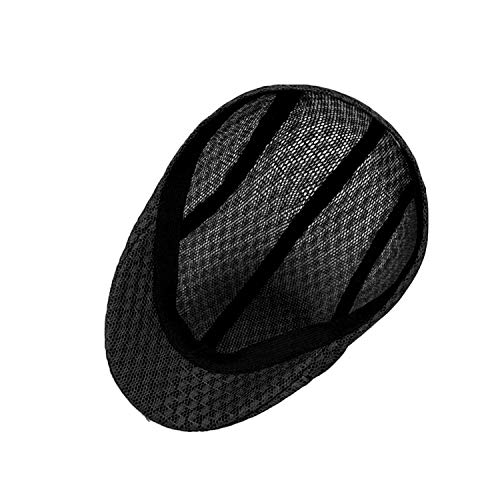 PULABO Chapéu Masculino Moda Oco Algodão Vintage Boina Boné Cavalheiro Casual Chapéu para Primavera