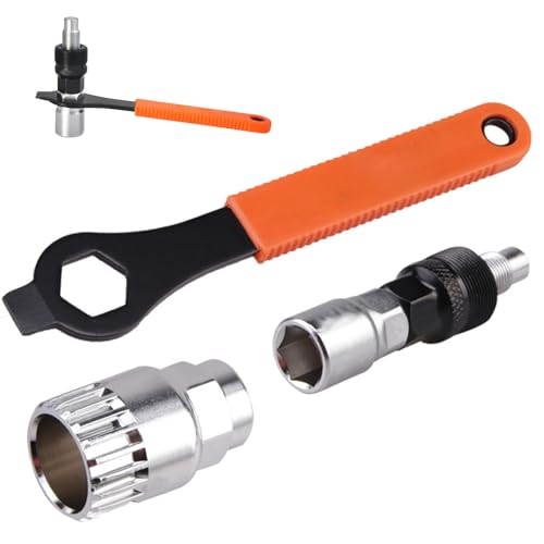 Extractor de Bielas para Bicicleta, Extractor de Manivela de Bicicleta, Kit de Herramientas para Pedalier, para su Bicicleta, Gran Equipamiento para Ciclismo al Aire Libre, 3 Piezas Extractor de Bielas para Bicicleta, Extractor de Manivela de Bicicleta, Kit de Herramientas para Pedalier, para su Bicicleta, Gran Equipamiento para Ciclismo al Aire Libre, 3 Piezas