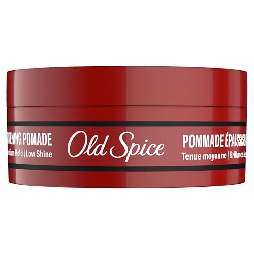 Old Spice Mens Hair Thickening Pomade, Medium Hold with Low Shine, 2.22 oz - image 7