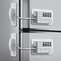 Schrankschloss Ohne Bohren - Kindersicherung Für Kühlschrank & Schränke In Schwarz