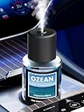 160 ml großes Fassungsvermögen Auto Lufterfrischer Auto Duft Diffuser mit 160ml Parfüms (Ozeann), Hält 9-12 Monate, 5 Sprühmodi, Auto EIN-/Ausschalten, Eingebauter Akku, BJ 011