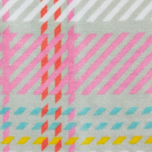 Vera Bradley Women's Double Sided Beach Towel, Pastel Plaid, One Size #TOP5