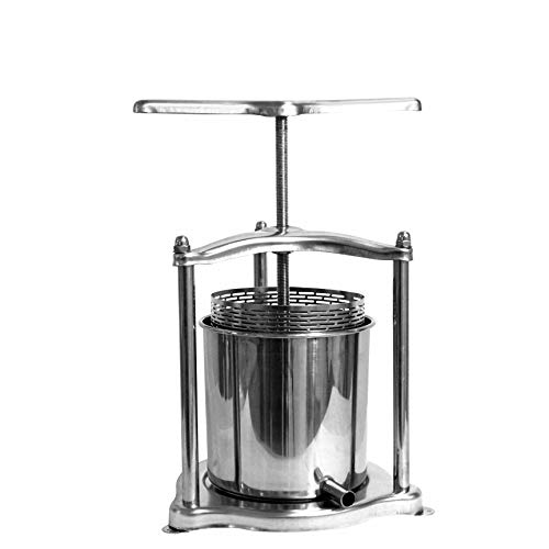 Beerenpresse Motorgeräte Fischer aus Edelstahl – Mini Obstpresse