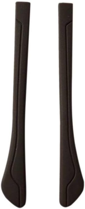 NEW One Pair Brown Soft Rubber Replacement Glasses Temple Covers Tips Ends For Metal Arms