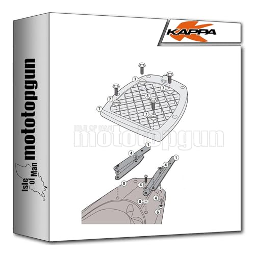 kappa kr1153 adaptador monolock compatible con honda vision 110 2021 2022 2023 mototopgun